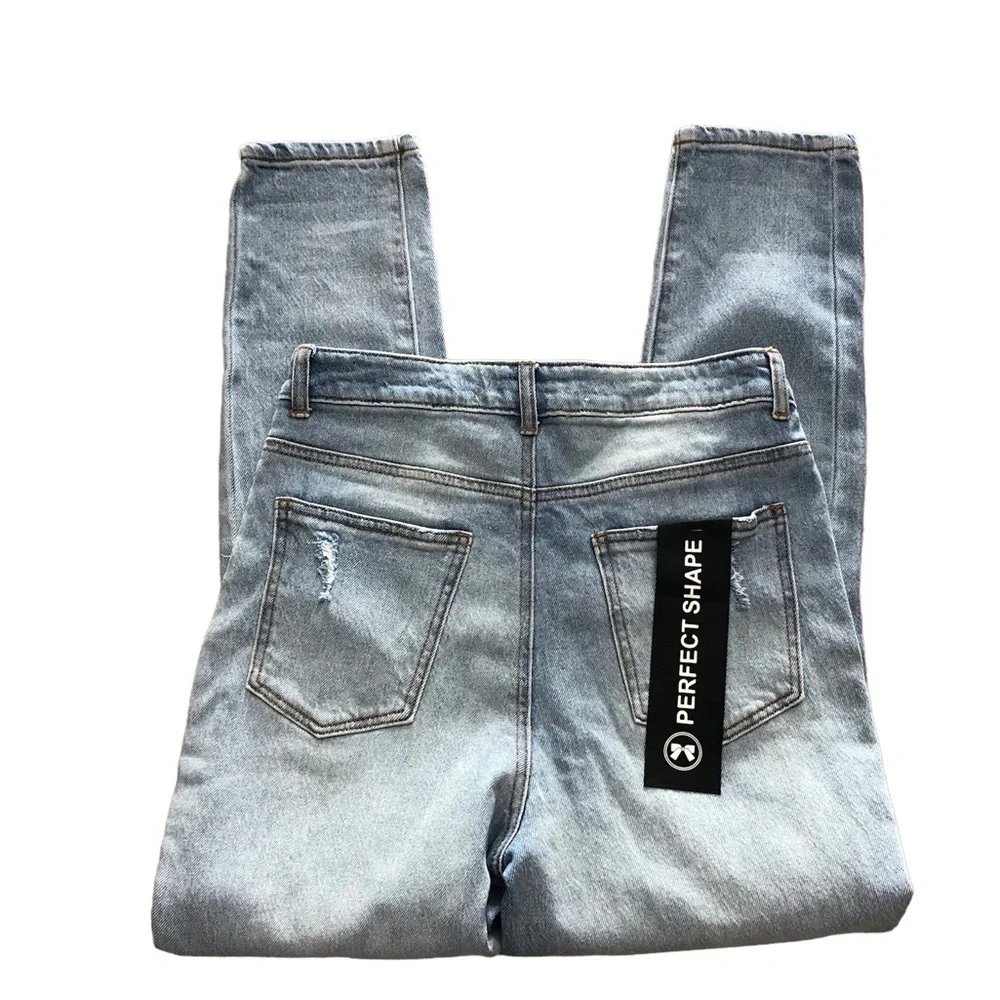 𝅺NWT Ashley Mason Super High Rise Mom Jeans | Size 11 - Picture 4 of 15